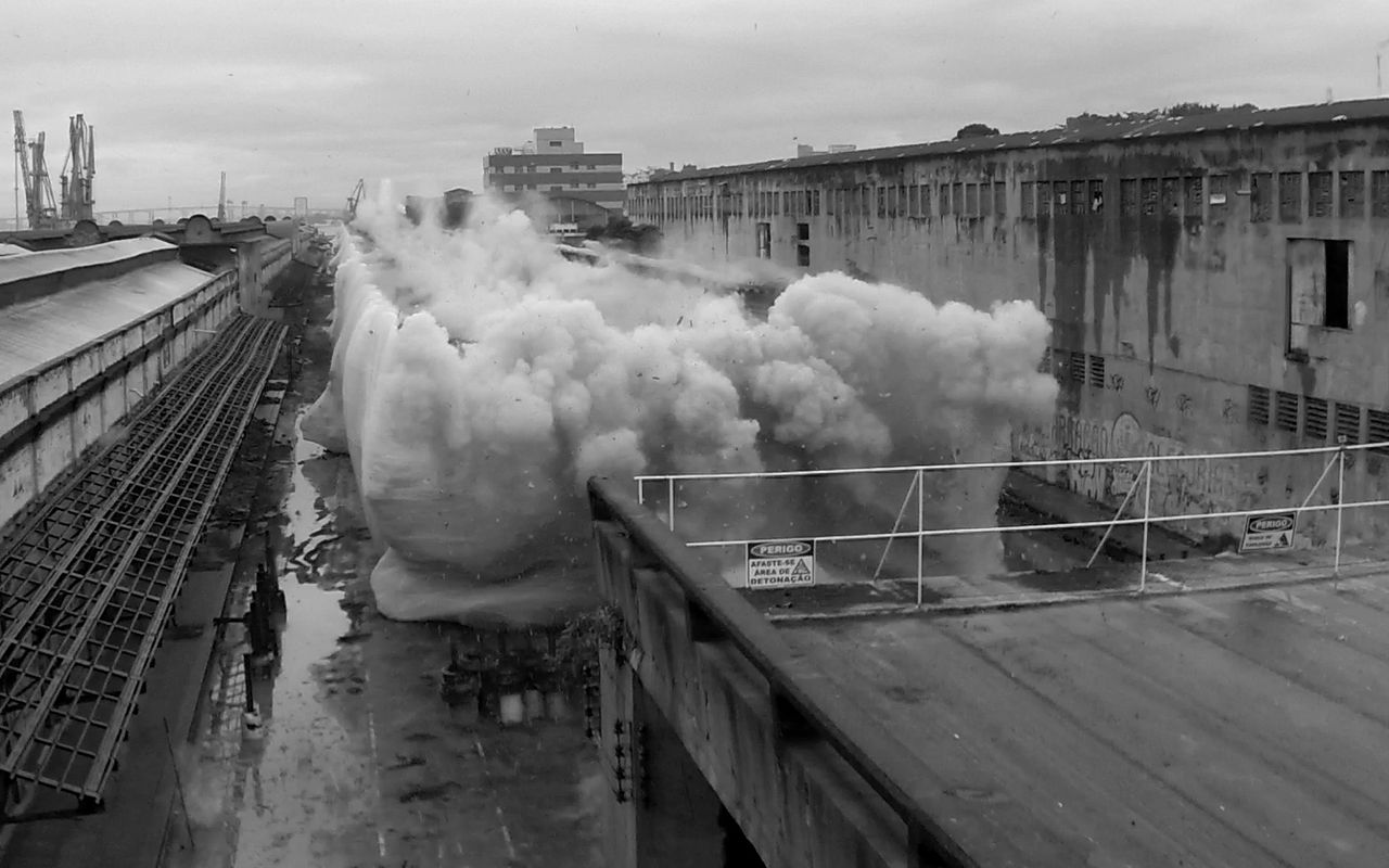 Imagem exibida na exposição 'Perimetral' / Foto: Divulgação