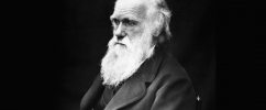 Foto de perfil do cientista Charles Darwin